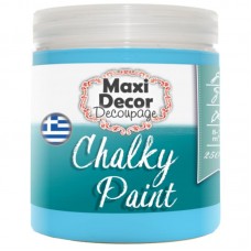 Χρώμα Κιμωλίας 250ml Maxi Decor Chalky 516 Ουρανί_CH516250